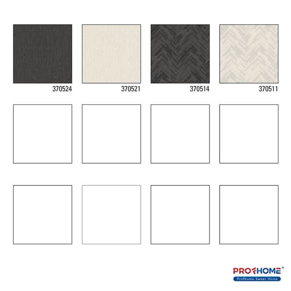 Non woven-tapet trä utseende Profhome 370524-GU lätt texturerad matt färg grå svart 7,04 m2