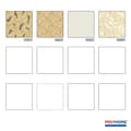 Miniatyrbild 6 av 6: Non woven-tapet fågelmönster Profhome 370532-GU texturerad glansigt mönster matt bakgrund färg guld violett grädde 7,04 m2