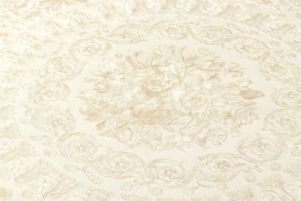 Kuitutapetti ornamentti Profhome 370551-GU hieman rakenteellinen kiiltävä färg beige hopea kerma 7,04 m2