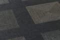 Miniatyrbild 3 av 6: Non woven-tapet geometrisk Profhome 371724-GU lätt texturerad matt färg svart guld 5,33 m2