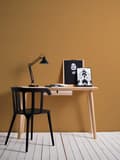 Miniatyrbild 5 av 7: Non woven-tapet uni kulör Profhome 371784-GU lätt texturerad matt färg gul 5,33 m2