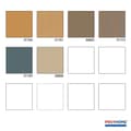 Miniatyrbild 7 av 7: Non woven-tapet uni kulör Profhome 371784-GU lätt texturerad matt färg gul 5,33 m2