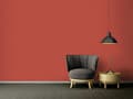 Miniatyrbild 4 av 6: Non woven-tapet uni kulör Profhome 371785-GU lätt texturerad matt färg röd 5,33 m2