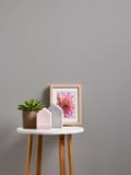 Miniatyrbild 5 av 8: Non woven-tapet uni kulör Profhome 372721-GU lätt texturerad glittrande färg grå 5,33 m2