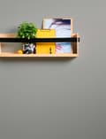 Miniatyrbild 7 av 8: Non woven-tapet uni kulör Profhome 372721-GU lätt texturerad glittrande färg grå 5,33 m2