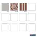 Miniatyrbild 8 av 8: Non woven-tapet uni kulör Profhome 372721-GU lätt texturerad glittrande färg grå 5,33 m2