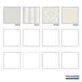 Miniatyrbild 7 av 7: Non woven-tapet uni kulör Profhome 372722-GU lätt texturerad glittrande färg grå 5,33 m2