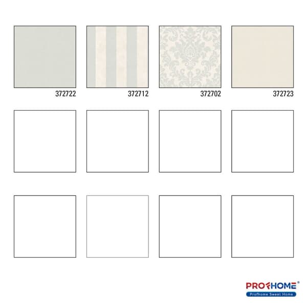 Non woven-tapet uni kulör Profhome 372722-GU lätt texturerad glittrande färg grå 5,33 m2