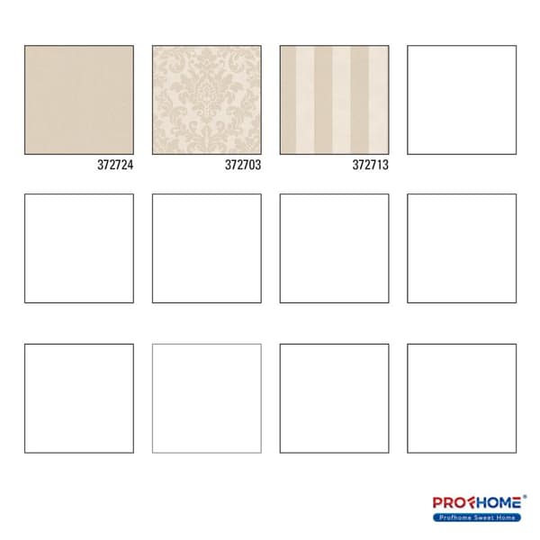 Non woven-tapet uni kulör Profhome 372724-GU lätt texturerad glittrande färg beige 5,33 m2