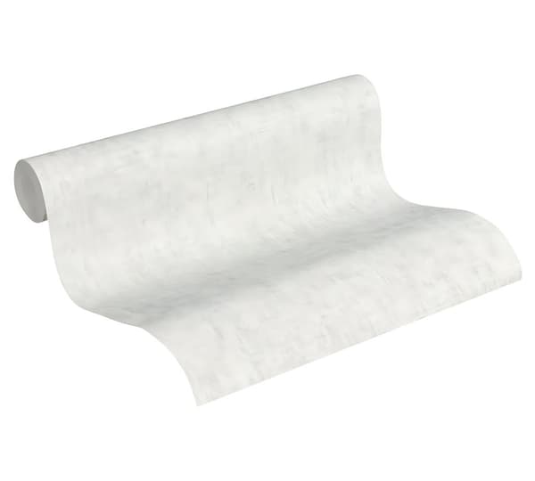 Non woven-tapet uni kulör Profhome 373341-GU lätt texturerad matt färg grå 5,33 m2
