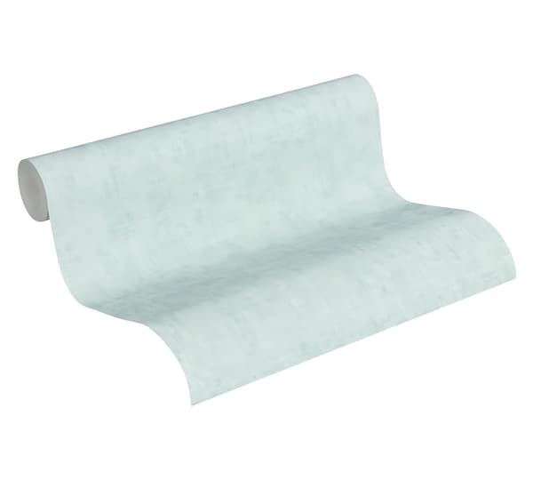 Non woven-tapet uni kulör Profhome 373345-GU lätt texturerad matt färg blå 5,33 m2