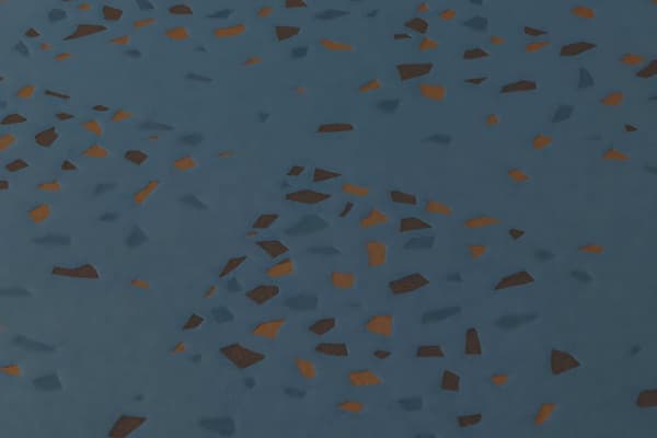 Non woven-tapet sten utseende Profhome 373941-GU lätt texturerad glansigt mönster matt bakgrund färg blå grön brun 5,33 m2