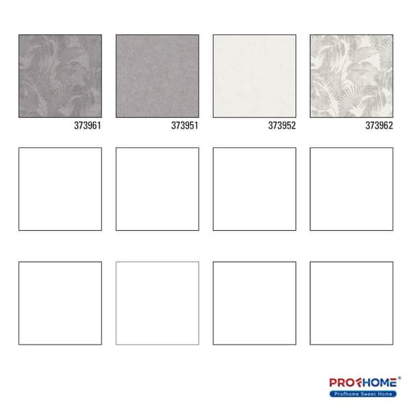 Non woven-tapet blomster Profhome 373961-GU lätt texturerad matt färg brun grå beige 5,33 m2