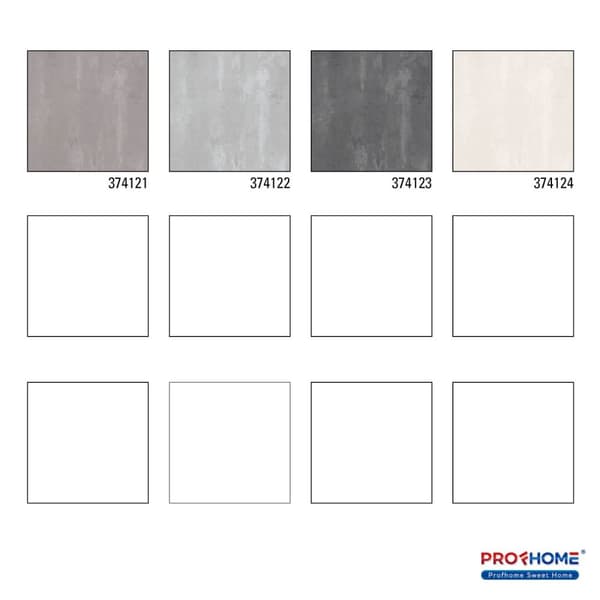 Non woven-tapet uni kulör Profhome 374121-GU lätt texturerad matt färg grå 5,33 m2