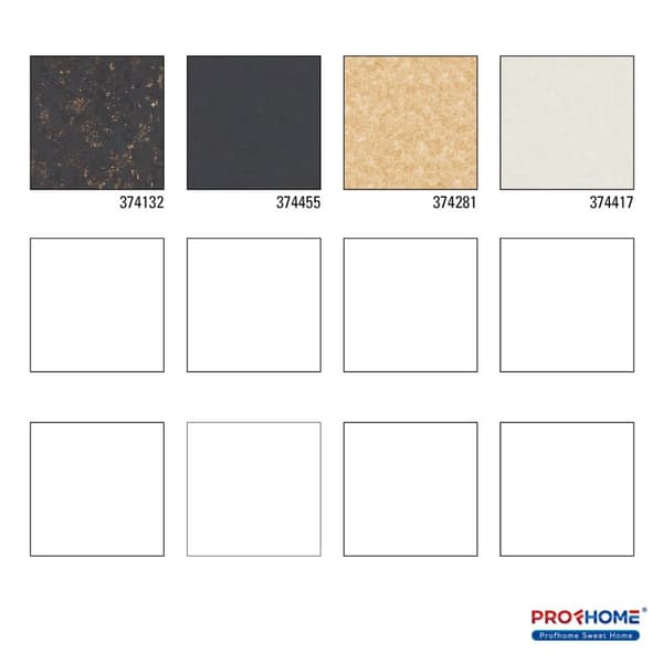 Non woven-tapet begagnad utseende Profhome 374132-GU lätt texturerad matt färg svart guld 5,33 m2