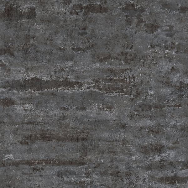 Non woven-tapet uni kulör Profhome 374154-GU lätt texturerad matt färg svart 5,33 m2