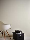 Miniatyrbild 4 av 5: Non woven-tapet uni kulör Profhome 374162-GU lätt texturerad matt färg vit 5,33 m2