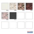 Miniatyrbild 5 av 5: Non woven-tapet uni kulör Profhome 374162-GU lätt texturerad matt färg vit 5,33 m2