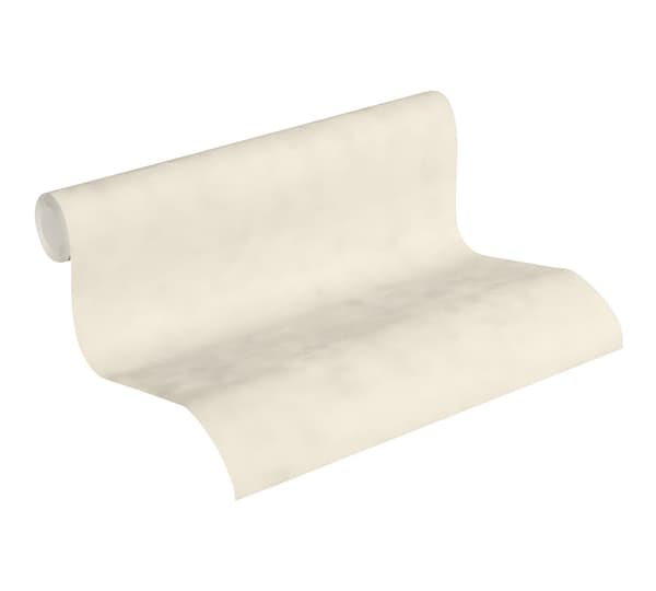 Non woven-tapet uni kulör Profhome 374166-GU lätt texturerad matt färg beige 5,33 m2