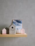 Miniatyrbild 6 av 7: Non woven-tapet uni kulör Profhome 374182-GU lätt texturerad matt färg grå 5,33 m2