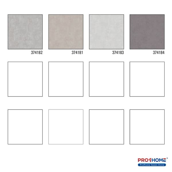 Non woven-tapet uni kulör Profhome 374182-GU lätt texturerad matt färg grå 5,33 m2