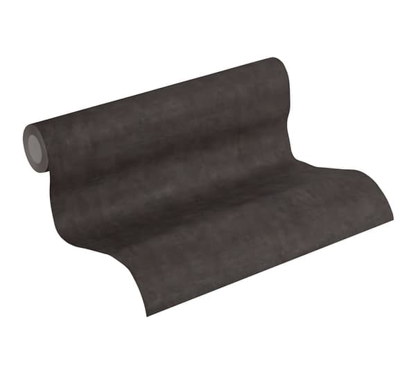 Non woven-tapet uni kulör Profhome 374235-GU lätt texturerad matt färg brun 5,33 m2