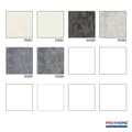 Miniatyrbild 5 av 5: Non woven-tapet begagnad utseende Profhome 374241-GU lätt texturerad glansigt mönster matt bakgrund färg grädde grå vit 5,33 m2