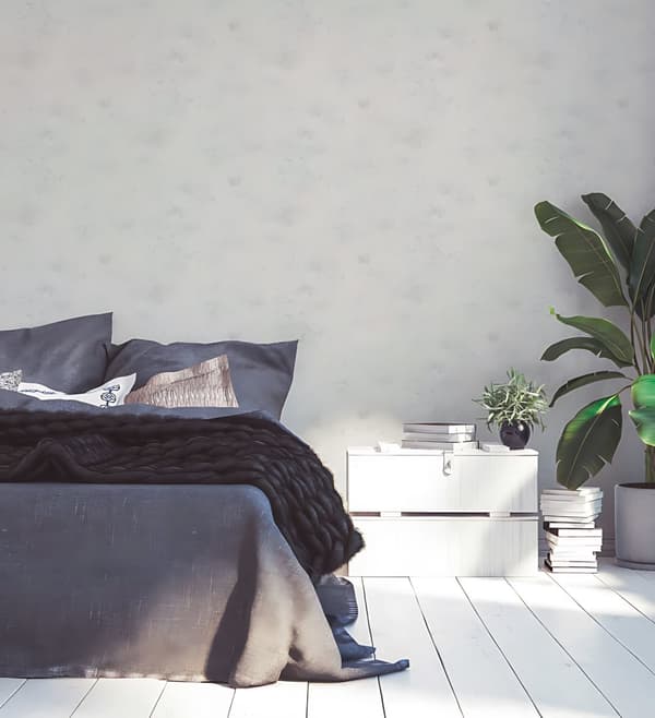 Non woven-tapet uni kulör Profhome 374293-GU lätt texturerad matt färg grå 5,33 m2