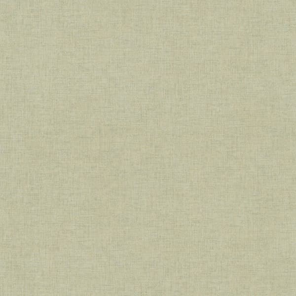 Non woven-tapet uni kulör Profhome 374303-GU lätt texturerad matt färg grön 5,33 m2