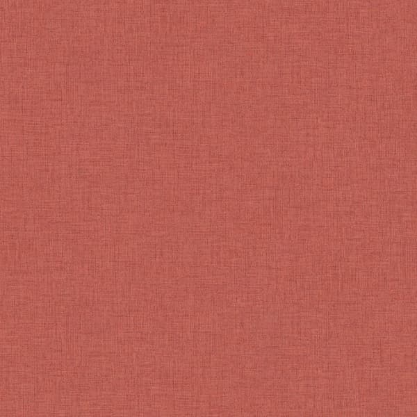 Non woven-tapet uni kulör Profhome 374309-GU lätt texturerad matt färg röd 5,33 m2