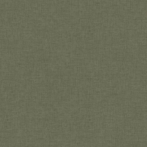 Non woven-tapet uni kulör Profhome 374312-GU lätt texturerad matt färg grön 5,33 m2