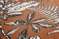 Miniatyrbild 3 av 7: Non woven-tapet blomster Profhome 375204-GU lätt texturerad matt färg orange vit brun 5,33 m2