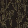 Miniatyrbild 1 av 7: Non woven-tapet design Profhome 375263-GU slät matt färg svart gul 5,33 m2
