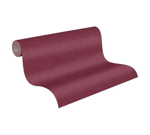 Non woven-tapet uni kulör Profhome 375362-GU lätt texturerad matt färg violett 5,33 m2