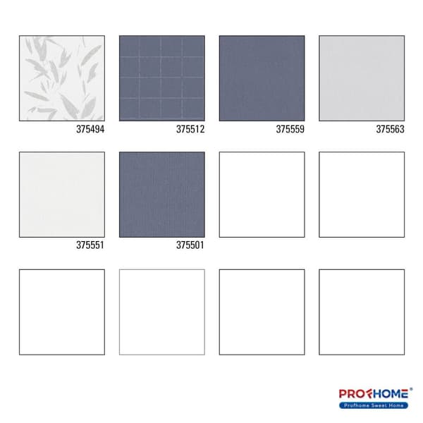 Non woven-tapet blomster Profhome 375494-GU lätt texturerad glansigt mönster matt bakgrund färg grädde grå 5,33 m2