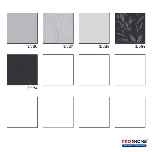 Non woven-tapet uni kulör Profhome 375505-GU lätt texturerad matt färg grå 5,33 m2