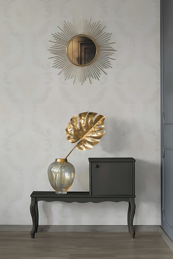 Ikke-vævet tapet ornament Profhome 375521-gu lidt tekstureret mat färg beige creme 5,33 m2