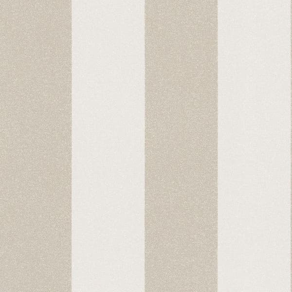 Non woven-tapet traditionell Profhome 375543-GU lätt texturerad matt färg beige grädde 5,33 m2