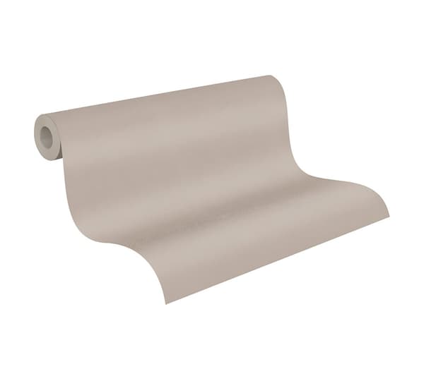 Non woven-tapet uni kulör Profhome 375552-GU lätt texturerad matt färg brun 5,33 m2