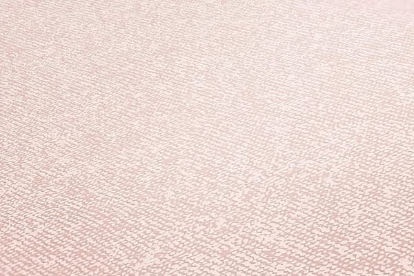 Non woven-tapet uni kulör Profhome 375556-GU lätt texturerad matt färg rosa 5,33 m2