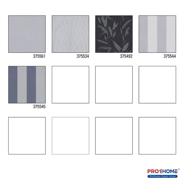Non woven-tapet uni kulör Profhome 375561-GU lätt texturerad matt färg grå 5,33 m2