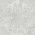 Miniatyrbild 1 av 7: Non woven-tapet ornament Profhome 376531-GU lätt texturerad matt färg grå vit 5,33 m2