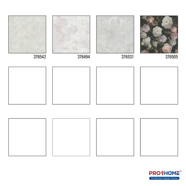 Non woven-tapet uni kulör Profhome 376542-GU lätt texturerad matt färg silver 5,33 m2