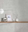 Miniatyrbild 6 av 7: Non woven-tapet uni kulör Profhome 376543-GU lätt texturerad matt färg silver 5,33 m2
