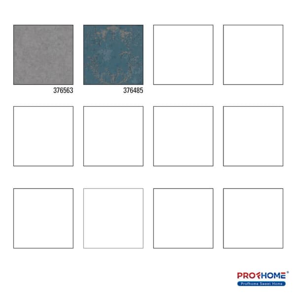 Non woven-tapet uni kulör Profhome 376563-GU lätt texturerad matt färg grå 5,33 m2
