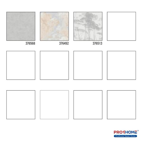 Non woven-tapet uni kulör Profhome 376568-GU lätt texturerad matt färg grå 5,33 m2