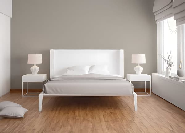 Non woven-tapet uni kulör Profhome 376954-GU lätt texturerad matt färg grå taupe 5,33 m2