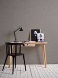 Miniatyrbild 5 av 7: Non woven-tapet uni kulör Profhome 376961-GU lätt texturerad matt färg grå taupe 5,33 m2