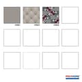 Miniatyrbild 7 av 7: Non woven-tapet uni kulör Profhome 376961-GU lätt texturerad matt färg grå taupe 5,33 m2
