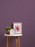 Miniatyrbild 6 av 6: Non woven-tapet uni kulör Profhome 377023-GU slät matt färg violett 5,33 m2